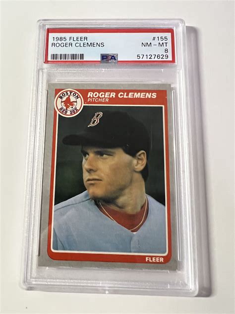 Fleer Roger Clemens Psa Rc Ebay