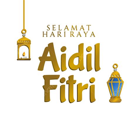 Selamat Hari Raya Vector Png Images Selamat Hari Raya Aidil Fitri