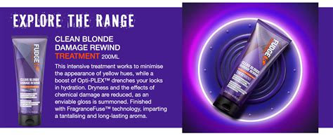 Fudge Professional Original Clean Blonde Shampoo Purple Toning For Blonde Hair Ml Amazon