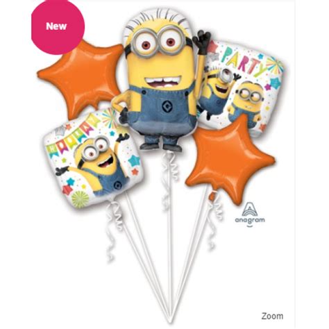 Minion Balloon Bouquet Party Balloons Melbourne Delivery