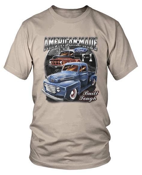 S Ford Classic Trucks F 1 T Shirt Stellanovelty