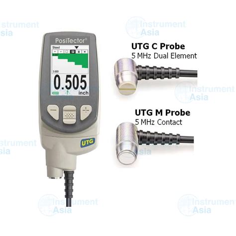 Defelsko Positector PRB UTG M Ultrasonic Thickness Probe Multi Echo