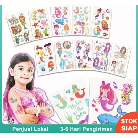 Jual STICKER TATTO TATO SEMENTARA YANG DAPAT DI HAPUS Shopee Indonesia