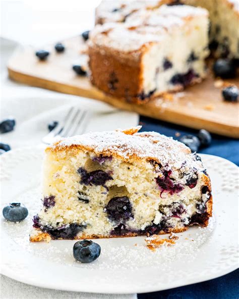 Blueberry Cake Jo Cooks