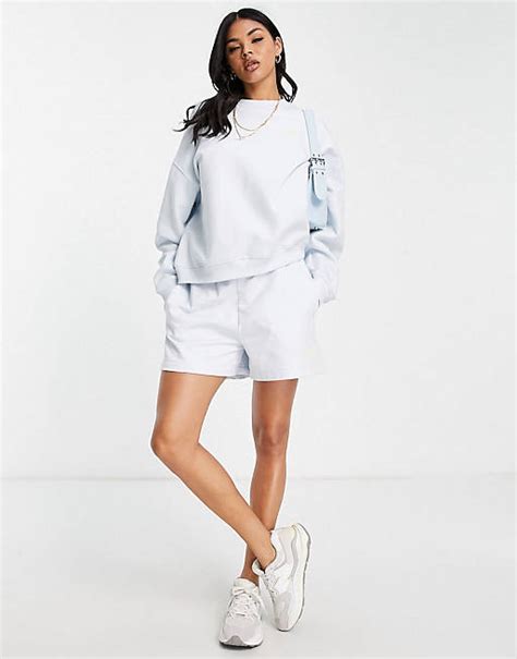 Exclusivité Asos New Balance Health Club Ensemble Bleu Pastel