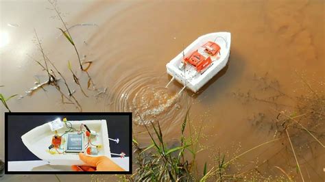 How To Make Mini Rc Boat Twin 180 Motor How To Make Mini Rc Boat How To Make Fast Motor Rc Boat