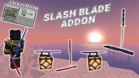 抜刀剣アドオン Slash Blade Addon Katana Mcpe 118 Youtube