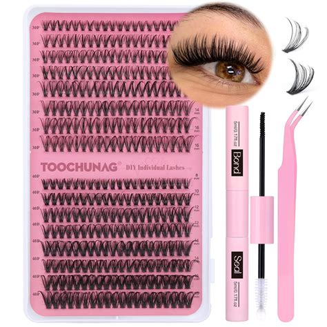 Amazon Lash Extension Kit D D Individual Lashes Pcs Cluster