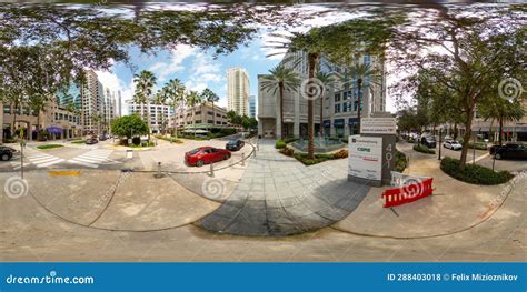 Downtown Fort Lauderdale 360 Equirectangular Photo Bank Of America