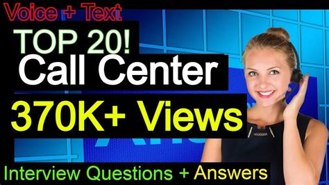 Top 20 Call Center Help Desk Remote Customer Service Interview