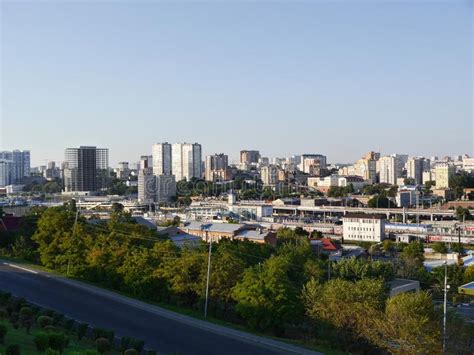 Tower on the Street of Sokcho City Editorial Stock Photo - Image of ...