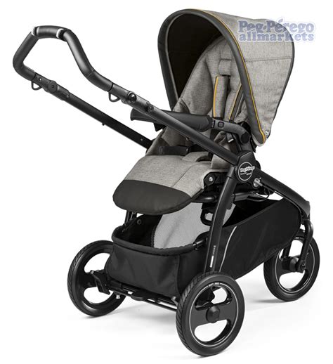 Коляска Peg Perego Book Scout Pop Up Modular 3 в 1 Luxe Opal Купить