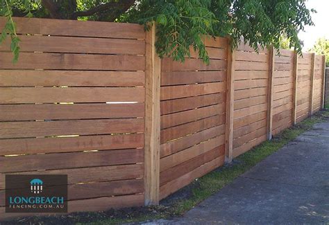 Merbau Fences Screening Decking Longbeach Fencing Fence Design