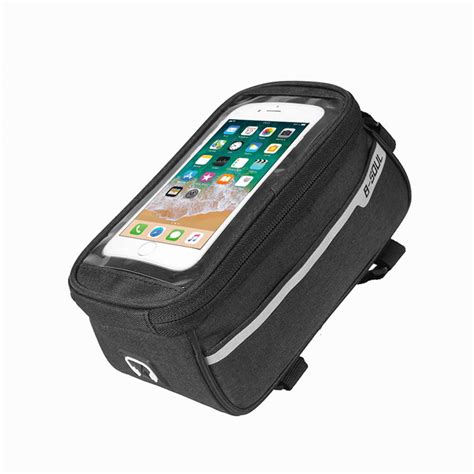 Bike Front Frame Bags Bicycle Phone Bags Waterproof Bike Phone Holder