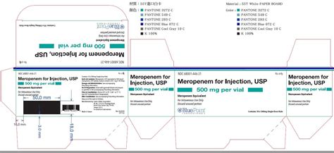 Meropenem - FDA prescribing information, side effects and uses