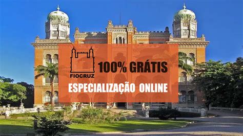 Inscrições abertas Fiocruz liberou dezenas de vagas em curso online