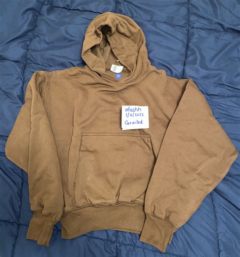 Gap × Kanye West YZY x GAP Brown Hoodie Hoodie | Grailed