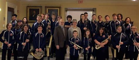 Gray-New Gloucester High School band performs at Maine State House - Maine News