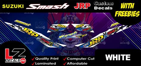 Suzuki Smash Jrp Stock Decals Stickers With Freebies Lazada Ph