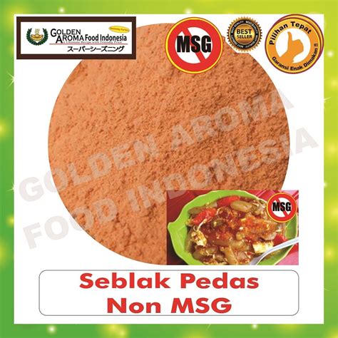 Jual Bumbu Tabur Rasa Seblak Pedas Non MSG 1 Kg Jual Bubuk Tabur Spicy