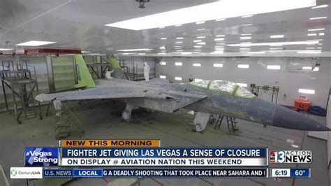 Nellis Air Force Base Unveils Vegas Strong Fighter Jet Las Vegas