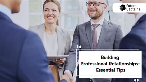 Building Professional Relationships Essential Tips