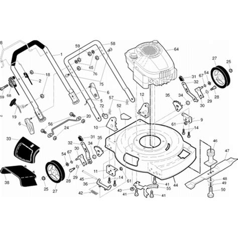 Jonsered Lawn Mower Parts Diagram