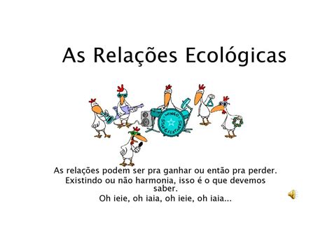 As Relações Ecológicas ppt carregar