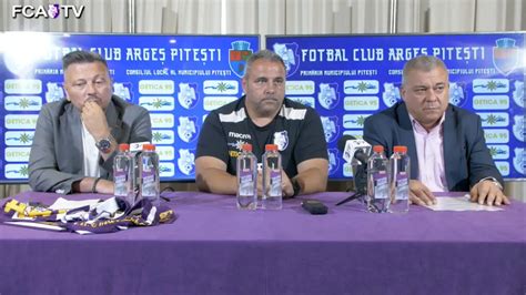 Scandal la FC Argeș Viorel Tudose cere demisia conducerii