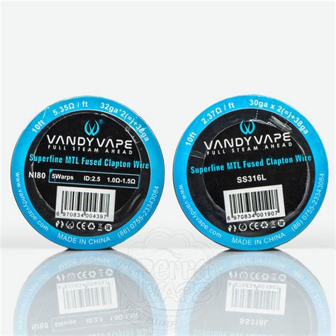 Vandy Vape Superfine Mtl Fused Clapton Wire