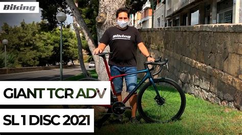 Bicicleta Giant TCR Advanced SL 1 Disc 2021 Presentación YouTube