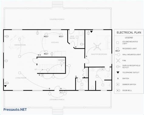 Single Line Diagram For House Wiring Electrical Installation