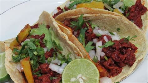 Tacos Al Pastor De Soya Receta Vegana Youtube Comida Veracruzana