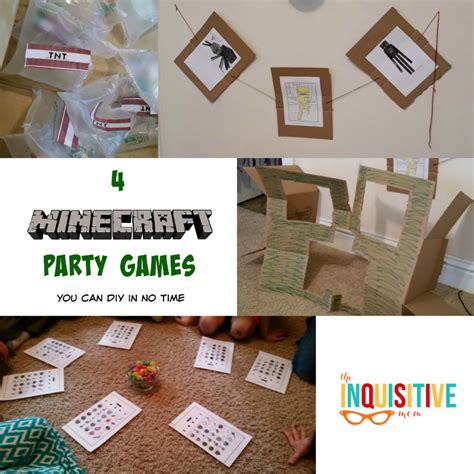 4 Minecraft Party Games You Can DIY In No Time The Inquisitive Mom