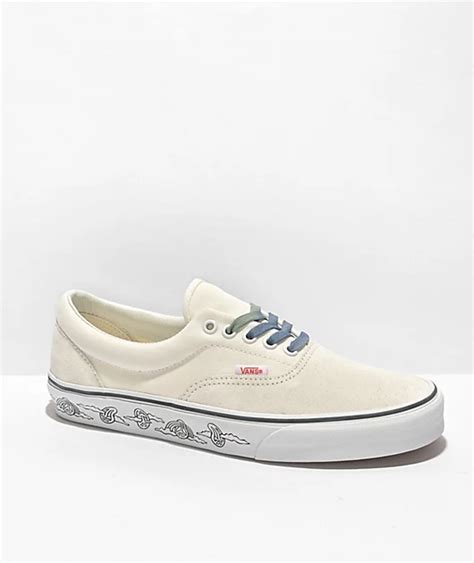 Vans Era Uv Dreams Blanc De Blanc And White Skate Shoes