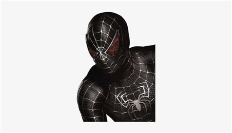 Black Spiderman - Spider Man Movie Black Suit Transparent PNG - 308x400 ...