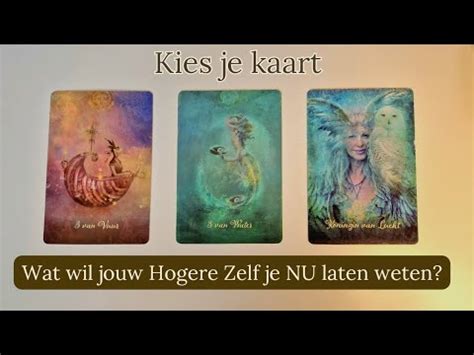 Boodschap Van Jouw Hogere Zelf Kies Je Kaart Tarot Orakel Reading