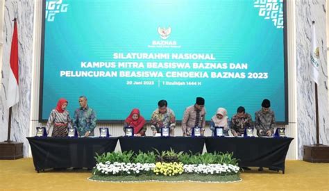 Baznas Lakukan Kerja Sama Program Beasiswa Cendekia Dengan Kampus