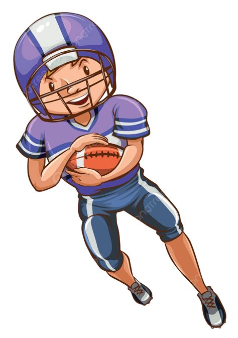 American Football Clipart Picture Isolated Vector Football Clipart American Clipart Clipart