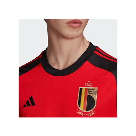 Adidas Belgien Trikot Home Wm Rot Schwarz Rot