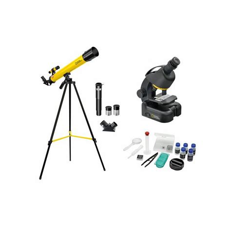 National Geographic Telescope And Microscope Set For Advanced Users