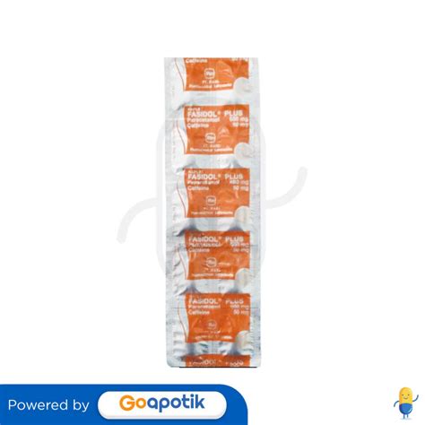 FASIDOL PLUS STRIP 10 KAPLET Kegunaan Efek Samping Dosis Dan Aturan