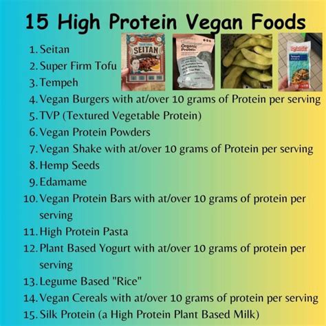 Top 15 High Protein Vegan Foods Dietitian Written Guide