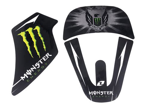 Kit Deco Monster Energy Pour Car Nages Adaptables Yamaha Pw