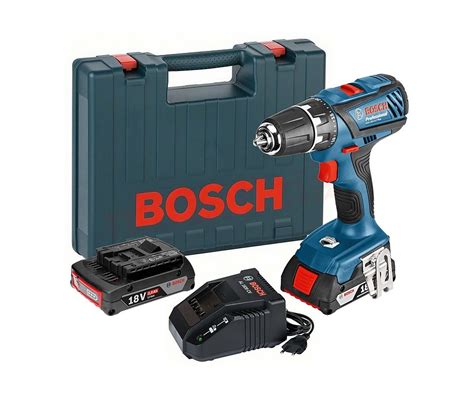 Wiertarko wkrętarka akumulatorowa Bosch GSR 18 2 LI Plus 18V 2x2 0Ah w