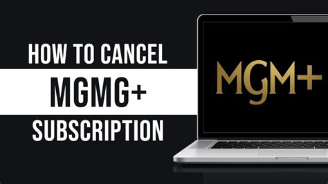 How To Cancel MGM Plus Subscription Tutorial YouTube