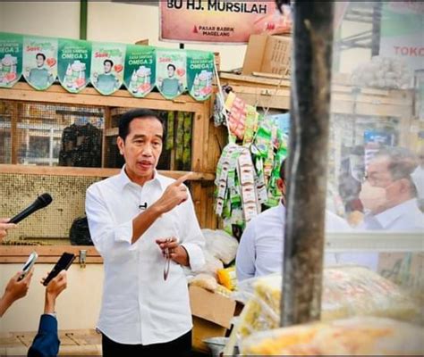 Presiden Jokowi Kunjungi Pasar Baledono Purworejo Tv Desa News