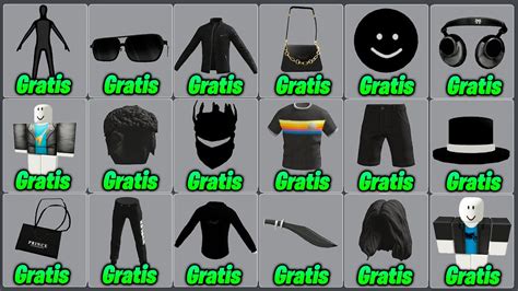 Reclama GRATIS 35 BLACK ITEMS En ROBLOX 2024 Super Facil Y Rapido