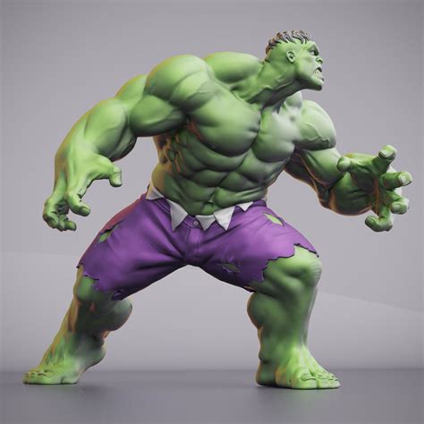 Artstation Hulk Matt Leighton Marvel Statues Hulk Artwork Hulk Art