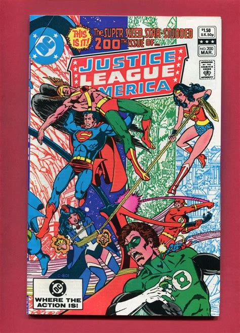 Justice League Of America Volume 1 1960 200 Mar 1982 DC Comics